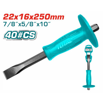 TOTAL ΚΑΛΕΜΙ ΜΕ ΠΛΑΣΤΙΚΗ ΛΑΒΗ 250mm (THT4211026)