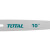 TOTAL ΑΝΤΑΛ/ΚΗ ΛΑΜΑ CARVING 10" / 25cm ΓΙΑ TG5261012 (TG5261012-SP-146)