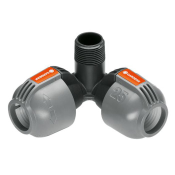 02783-20 Σύνδεσμος Γωνίας Gardena SprinklerSystem 3/4", 25mm Αρσενικός