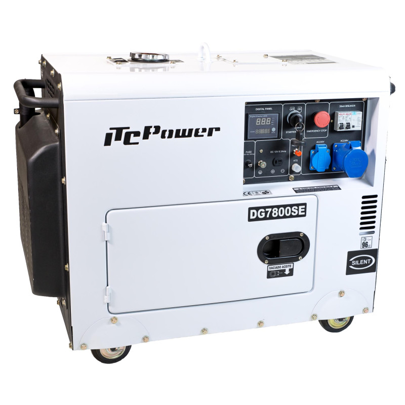 Hλεκτροπαραγωγό Ζεύγος ITC Power DG 7800SE-T