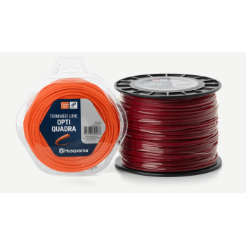 Μεσινέζα Τετράγωνη (Opti Quadra) Husqvarna 2,7 mm / 55 m Κίτρινη