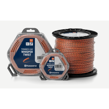 Μεσινέζα Husqvarna Whisper Twist 2,7 mm / 210 m Πορτοκαλί / Μαύρη