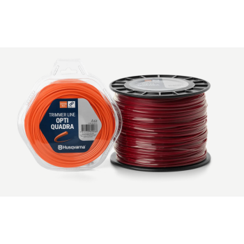 Μεσινέζα Τετράγωνη (Opti Quadra) Husqvarna 4 mm / 240 m Μαύρη