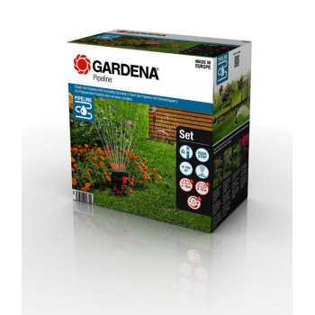 08272-20 Σετ Ποτίσματος Gardena με Ποτιστικό και Υπόγεια Παροχή Νερου SprinklerSystem