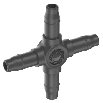 13214-20 Σύνδεσμος Σταυρός Gardena Micro-Drip 4,6mm