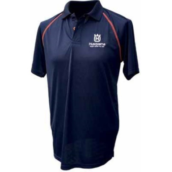 Μπλούζα Polo γυναικεία με πλεκτό logo Husqvarna (L)
