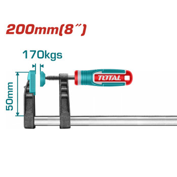 TOTAL ΕΠΑΓΓ. ΣΦΙΓΚΤΗΡΑΣ ΜΑΡΑΓΚΩΝ 50 Χ 200mm (THT1320502)