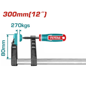 TOTAL ΕΠΑΓΓ. ΣΦΙΓΚΤΗΡΑΣ ΜΑΡΑΓΚΩΝ 80 Χ 300mm (THT1320801)
