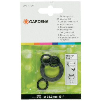 01125-20 Ανταλλακτικά Λαστιχάκια Gardena για Ρακόρ 902, 2902