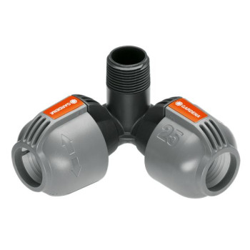 02783-20 Σύνδεσμος Γωνίας Gardena SprinklerSystem 3/4", 25mm Αρσενικός