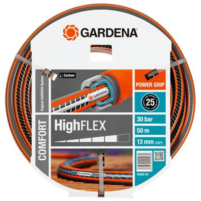 18069-20 Λάστιχο Gardena Comfort HighFlex 1/2"- 50m