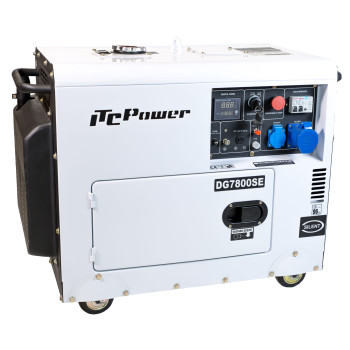 Hλεκτροπαραγωγό Ζεύγος ITC Power DG 7800SE-T