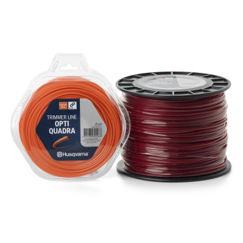 Μεσινέζα Τετράγωνη (Opti Quadra) Husqvarna 2,4 mm / 70 m Πορτοκαλί
